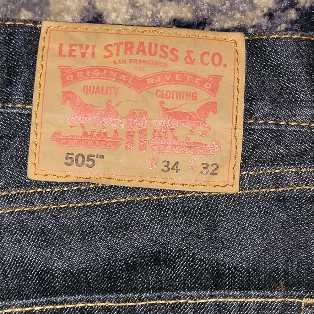 505 MENS LEVIS 34x32